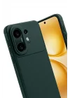 Mey İthalat®  Vivo X200 FE Auto Focus Karbon Kapak - Koyu Yeşil