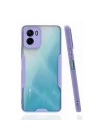 Mey İthalat®  Vivo Y15S Kılıf Platin Silikon - Lila