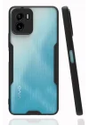 Mey İthalat®  Vivo Y15S Kılıf Platin Silikon - Siyah