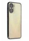 Mey İthalat®  Vivo Y16 Kılıf  Lensli Silikon - Siyah
