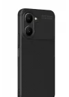 Mey İthalat®  Vivo Y18 Kılıf Auto Focus Karbon Kapak - Siyah