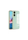 Mey İthalat®  Vivo Y18 Kılıf Volet Silikon - Açık Yeşil