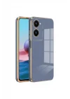 Mey İthalat®  Vivo Y18 Kılıf Volet Silikon - Mavi