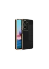 Mey İthalat®  Vivo Y18 Kılıf Volet Silikon - Siyah