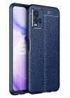 Mey İthalat®  Vivo Y21S Kılıf Auto Focus Kapak - Lacivert
