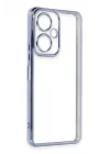 Mey İthalat®  Vivo Y27 Kılıf  Lensli Silikon - Açık Mavi