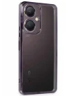 Mey İthalat®  Vivo Y27 Kılıf  Lensli Silikon - Mor