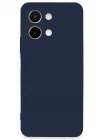 Mey İthalat®  Vivo Y28 Kılıf First Silikon - Lacivert