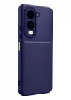 Mey İthalat®  Vivo Y29S Auto Focus Karbon Kapak - Lacivert