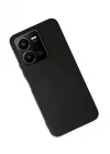 Mey İthalat®  Vivo Y35 Kılıf First Silikon - Siyah
