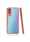 Mey İthalat®  Vivo Y53S Kılıf Platin Silikon - Pembe