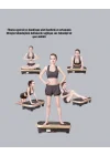 Mey İthalat® Vücut Şekillendirmeye Yardımcı Titreşimli Spor Platformu