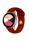 Mey İthalat®  Watch 20mm Klasik Kordon - Bordo