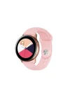 Mey İthalat®  Watch 22mm Klasik Kordon - Pembe