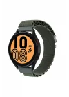 Mey İthalat®  Watch 22mm KR410 Kumaş Kordon - Yeşil