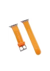 Mey İthalat®  Watch 38mm Jelly Silikon Kordon - Turuncu