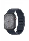 Mey İthalat®  Watch 45mm Carbon Steel Kordon - Lacivert