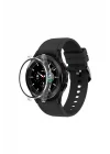 Mey İthalat®  Watch 5 Pro 45mm Wall Camlı Kasa Ekran Koruyucu - Şeffaf