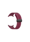 Mey İthalat®  Watch 7 Ultra KR418 Tender Silikon Kordon - Bordo