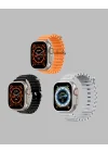 Mey İthalat® Watch 9 Max Akıllı Saat Seti 2 Kordonlu Kablosuz Kulaklık Hediyeli