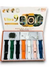 Mey İthalat® WATCH9 7 KORDONLU AKILLI SAAT