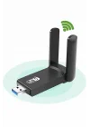 Mey İthalat® Wifi Alıcı Dual Band Usb 3.0 Adaptör Kablosuz Windows 7/8/10/11