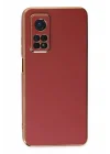 Mey İthalat®   Mi 10T Kılıf Volet Silikon - Kırmızı