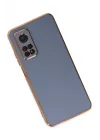 Mey İthalat®   Mi 10T Kılıf Volet Silikon - Mavi