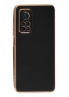 Mey İthalat®   Mi 10T Kılıf Volet Silikon - Siyah