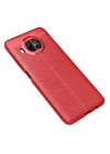Mey İthalat®  Xiaomi Mi 10T Lite Kılıf Auto Focus Kapak - Kırmızı