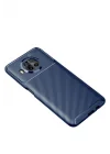 Mey İthalat®   Mi 10T Lite Kılıf Auto Focus Karbon Kapak - Lacivert