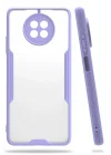 Mey İthalat®  Xiaomi Mi 10T Lite Kılıf Platin Silikon - Lila