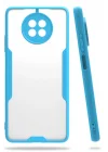 Mey İthalat®  Xiaomi Mi 10T Lite Kılıf Platin Silikon - Mavi