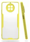 Mey İthalat®  Xiaomi Mi 10T Lite Kılıf Platin Silikon - Sarı