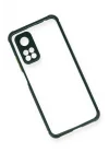 Mey İthalat®   Mi 10T Pro Kılıf Miami Şeffaf Silikon - Koyu Yeşil