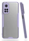 Mey İthalat®  Xiaomi Mi 10T Pro Kılıf Platin Silikon - Lila