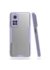 Mey İthalat®  Xiaomi Mi 10T Pro Kılıf Platin Silikon - Lila