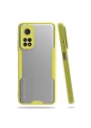 Mey İthalat®  Xiaomi Mi 10T Pro Kılıf Platin Silikon - Sarı
