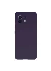 Mey İthalat®  Xiaomi Mi 11 Kılıf Nano içi Kadife Silikon - Mor