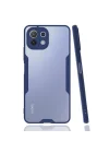 Mey İthalat®  Xiaomi Mİ 11 Lite Kılıf Platin Silikon - Lacivert