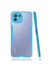 Mey İthalat®  Xiaomi Mİ 11 Lite Kılıf Platin Silikon - Mavi