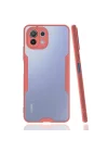 Mey İthalat®  Xiaomi Mİ 11 Lite Kılıf Platin Silikon - Pembe