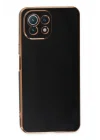 Mey İthalat®   Mİ 11 Lite Kılıf Volet Silikon - Siyah