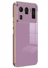 Mey İthalat®   Mi 11 Ultra Kılıf Volet Silikon - Mor