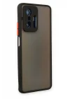 Mey İthalat®  Xiaomi Mi 11T Pro Kılıf Montreal Silikon Kapak - Siyah