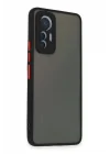Mey İthalat®  Xiaomi Mi 12 Lite Kılıf Montreal Silikon Kapak - Siyah