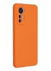 Mey İthalat®   Mi 12 Lite Kılıf Nano içi Kadife Silikon - Turuncu