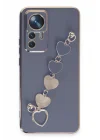 Mey İthalat®  Xiaomi Mi 12T Pro Kılıf Esila Silikon - Gri