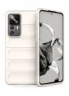 Mey İthalat®  Xiaomi Mi 12T Pro Kılıf Optimum Silikon - Krem