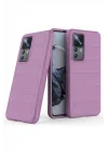 Mey İthalat®  Xiaomi Mi 12T Pro Kılıf Optimum Silikon - Mor